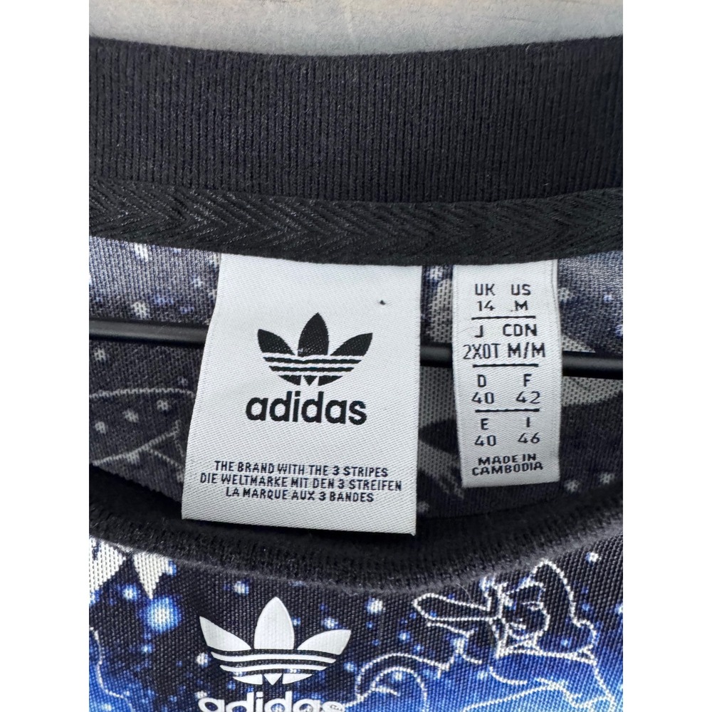 Adidas Originals x Fiorucci Galaxy Stars Mesh Top Long Sleeve EK4788 Womens M - Picture 5 of 7